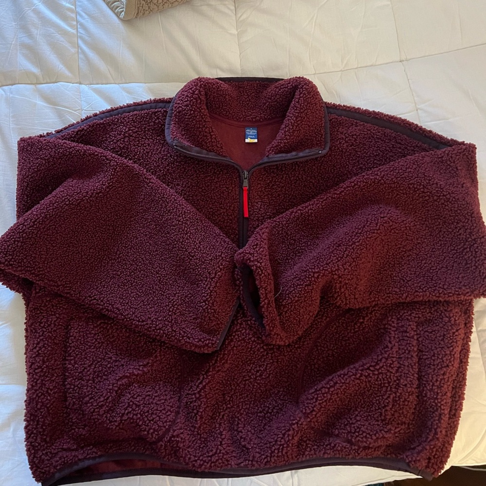 Old Navy Sherpa Quarter Zip